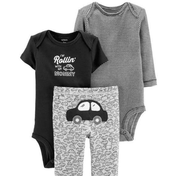 🎉SOLD🎉NWT Carter's Boy 3-Piece Car Character Set - Picture 2 of 4